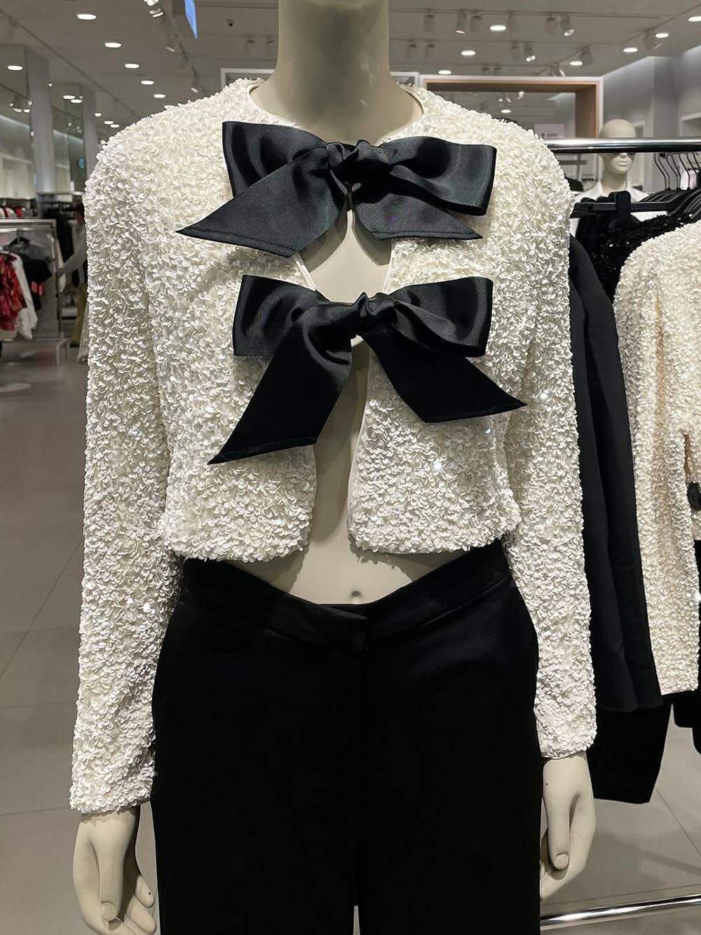 チャマルラ・リザ エレガントなスパンコールジャケット