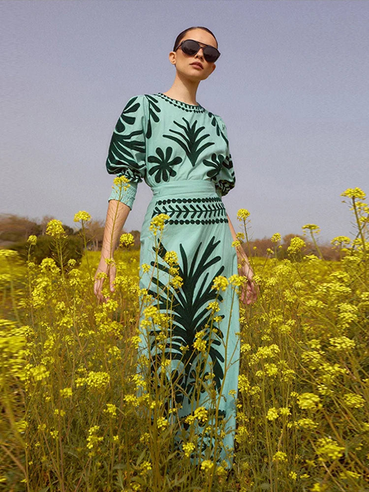 Abbie  ロングスカートセット